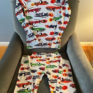 Colorful Car Print Pajama Set